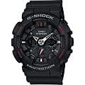 Casio Casio G-Shock GA-120-1A GA GA-120-1A электронные мужские часы черный циферблат, браслет пластик — вид спереди