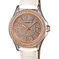 Casio Casio Sheen SHE-4510GL-9AUDR  SHE-4510GL-9AUDR кварцевые женские часы золотой циферблат, браслет кожаный — вид спереди