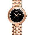 Rado Rado Florence R48873183  R48873183 кварцевые женские часы  черный циферблат, браслет сталь c pvd покрытием — вид спереди