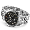 Breitling Breitling Classic Avi Chronograph 42 P-51 Mustang A233803A1B1A1, aviator 8 швейцария мужские часы на браслете нержавеющая сталь боковой вид