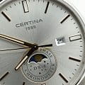 Certina Certina DS-8 Moon Phase C033.457.16.031.00 мужские часы серебристый циферблат на запястье