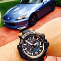 Оригинальные часы Casio Casio G-Shock GPW-1000-4A электронные калибр механизма  общий вид