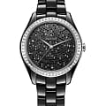 Rado Rado Hyperchrome Automatic Diamonds R32482722 Automatic R32482722 механические женские часы черный циферблат, браслет высокотехнологичная плазменная керамика + ceramos™ — вид спереди