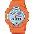 Casio Casio G-Shock GAX-100X-4A  GAX-100X-4A электронные мужские часы  голубой циферблат, браслет пластик — вид спереди